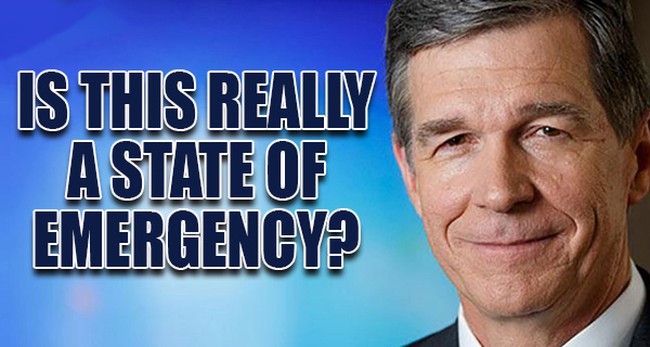 Roy Cooper calls for a state of emergency in NC over SCHOOL CHOICE and we have questions